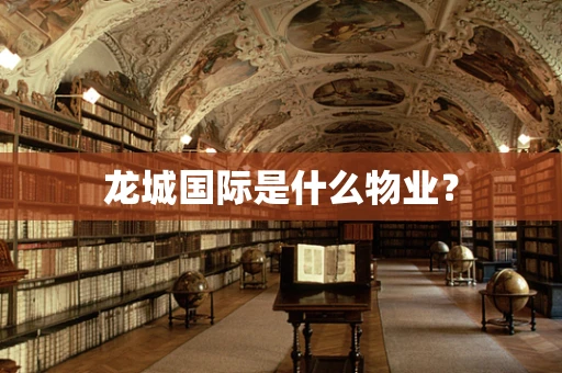 龙城国际是什么物业？
