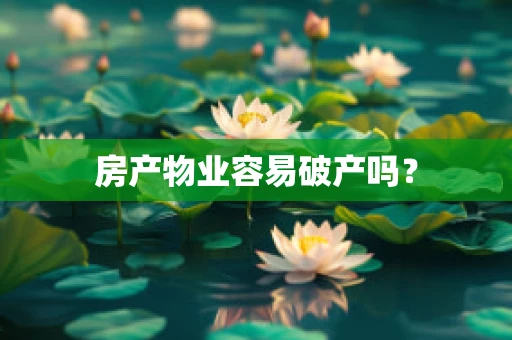 房产物业容易破产吗？