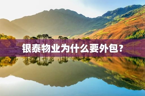 银泰物业为什么要外包？
