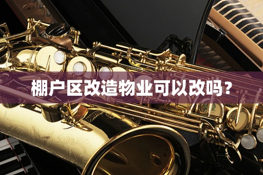 棚户区改造物业可以改吗？