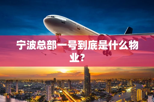 宁波总部一号到底是什么物业？