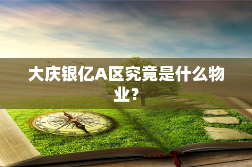 大庆银亿A区究竟是什么物业？