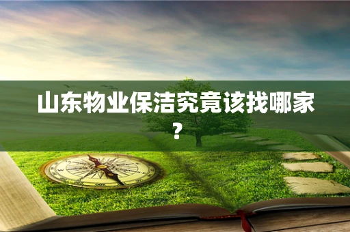 山东物业保洁究竟该找哪家？