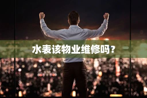水表该物业维修吗？
