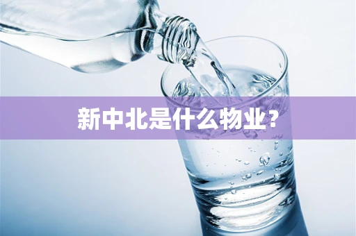 新中北是什么物业？