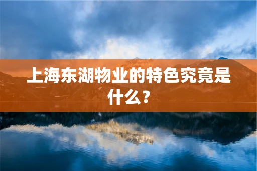 上海东湖物业的特色究竟是什么？