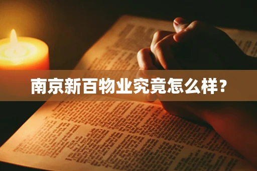 南京新百物业究竟怎么样？