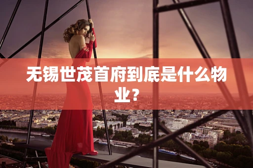 无锡世茂首府到底是什么物业？