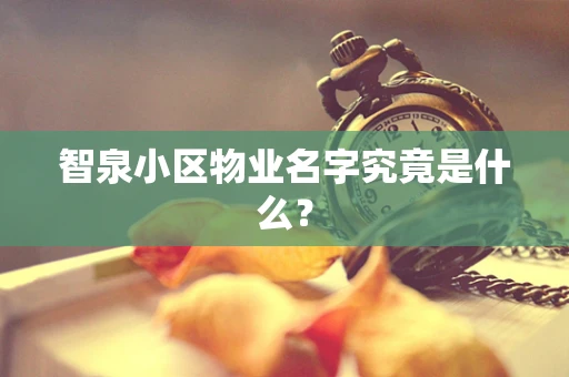 智泉小区物业名字究竟是什么？
