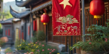 物业为什么会有锦旗标志呢？