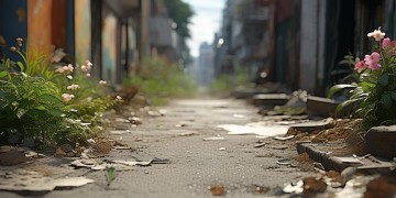 物业公司到底什么时候修路？
