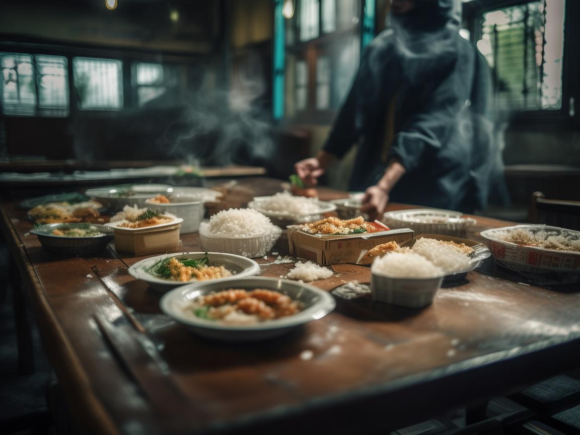 物业群里偷盒饭算违法吗？