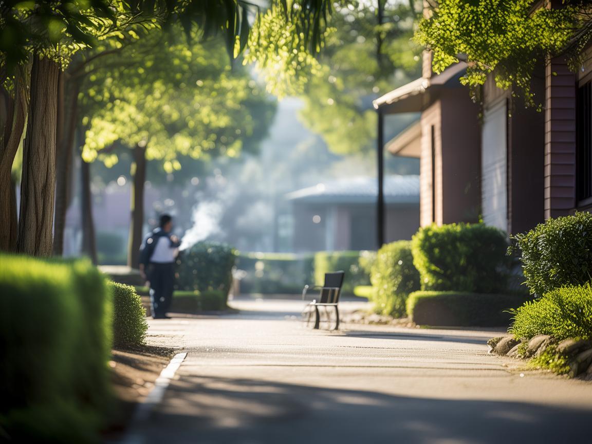 小区物业保安能抽烟吗？